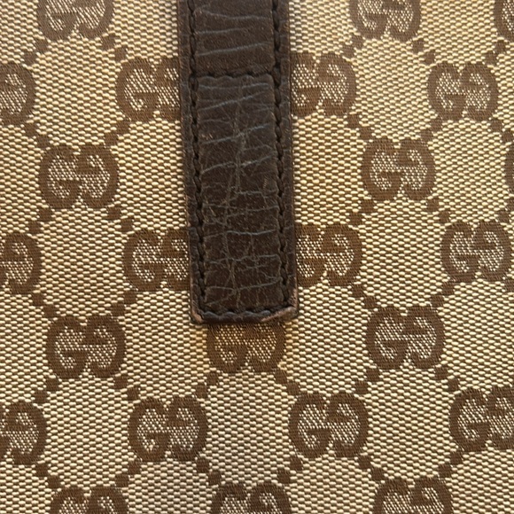Gucci GG monogram web hobo shoulder bag. - Picture 9 of 10